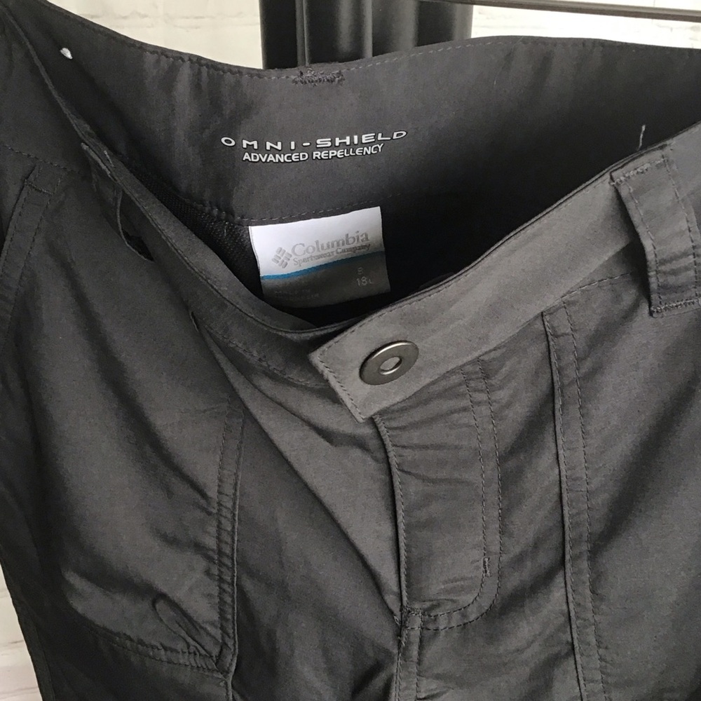 Columbia Black Omni-Shield Outdoor Pants